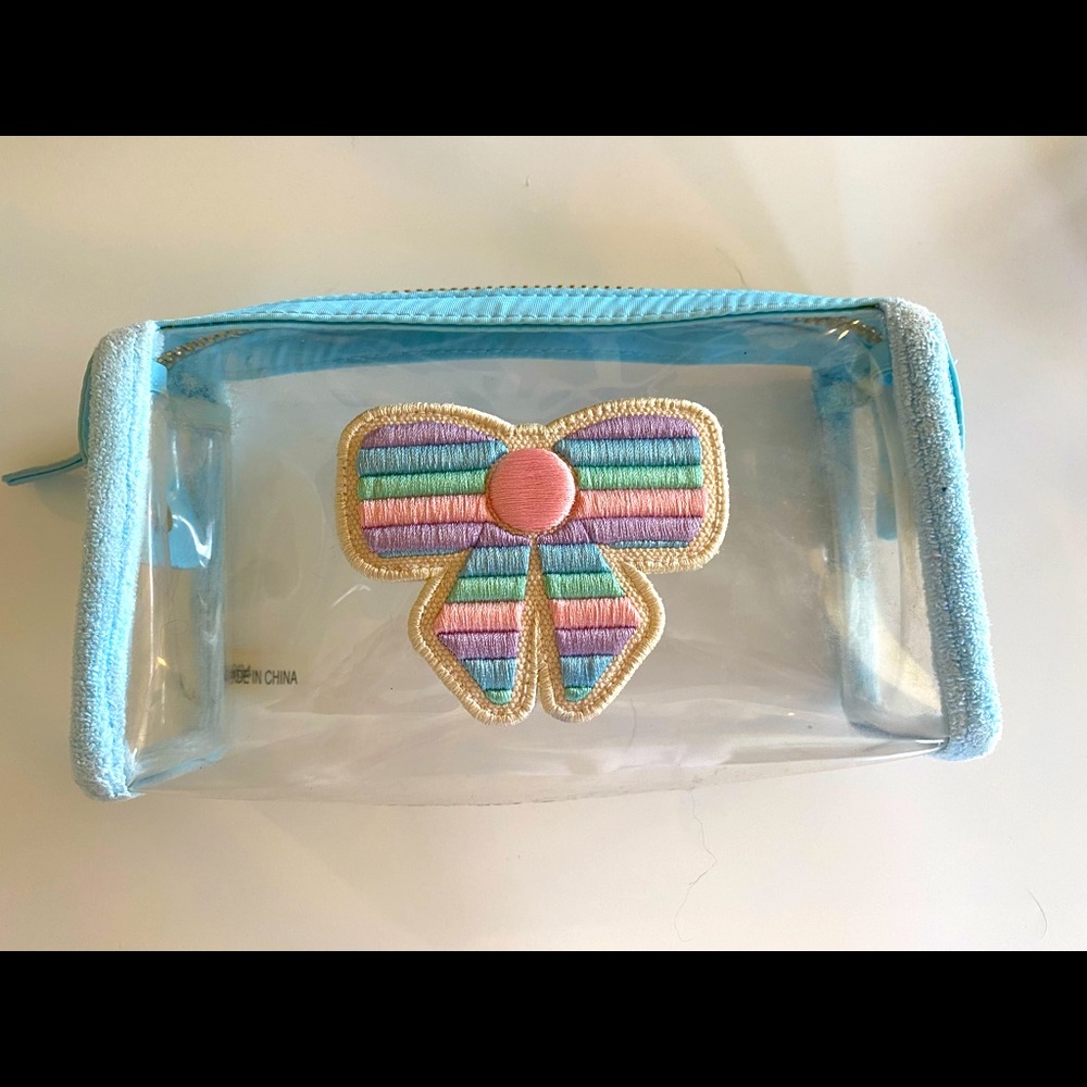 Stoney clover lane pouch clear bow patch